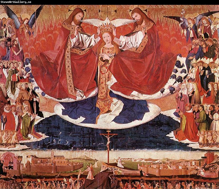 CHARONTON, Enguerrand The Coronation of Mary jkh